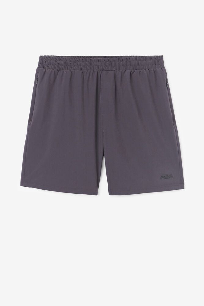 Fila Shorts Mens Grey Zida - Ireland 64215-DEGW